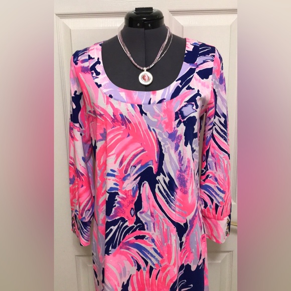 Lilly Pulitzer Merrit Dress Paradise Point - Picture 6 of 16